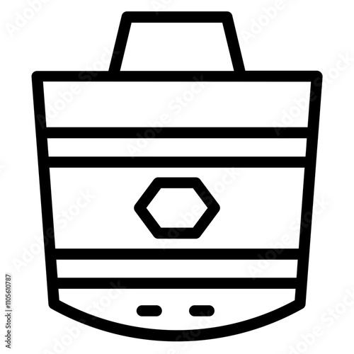 Astronomy Lander Space Line Icon
