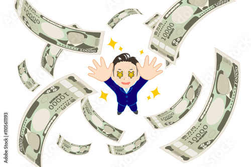 お金を追いかける守銭奴なおじさん