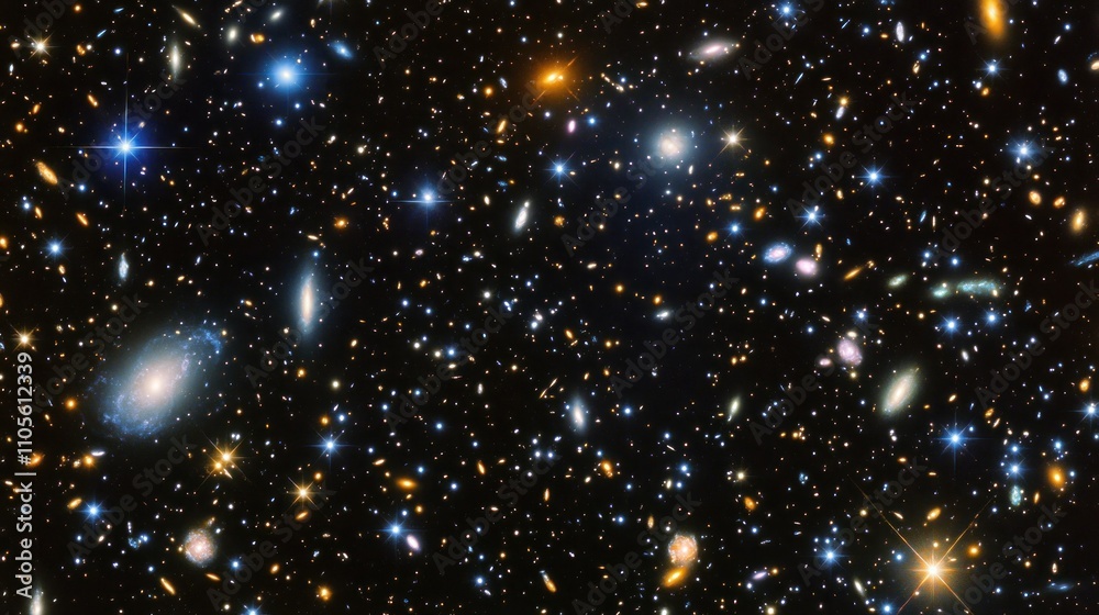 a vast expanse of space filled with countless stars and galaxies background wallpaper AI generated image a vast expanse of space filled with countless stars and galaxies background wallpaper AI generated image