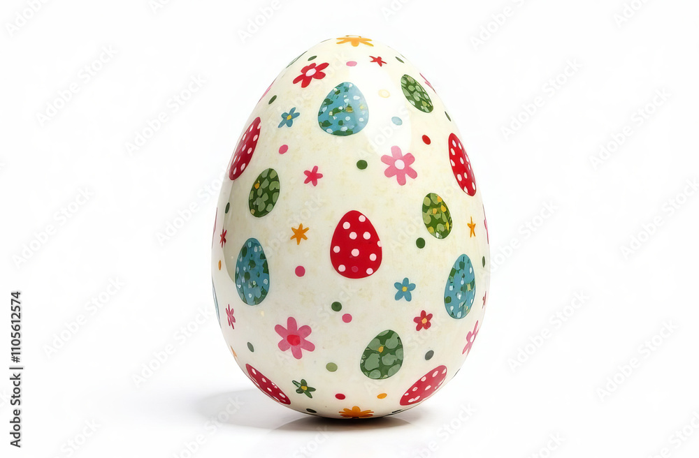 Easter eggs decorated for the holiday on a light background. Easter eggs decorated for the holiday on a light background.