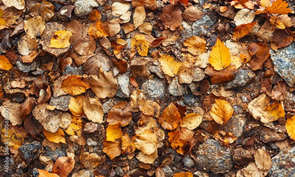 Colorful Autumn Leaves Scattered on Ground Creating Vibrant Natural Texture and Seasonal Charm : Generative AI Colorful Autumn Leaves Scattered on Ground Creating Vibrant Natural Texture and Seasonal Charm : Generative AI