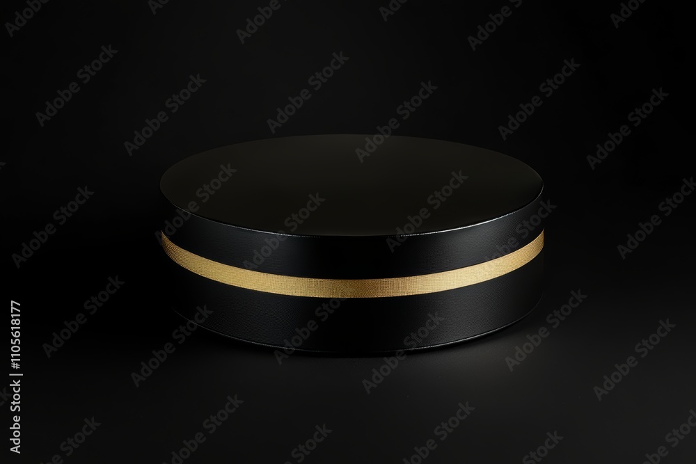 Pie box with elegant design available in circular shape