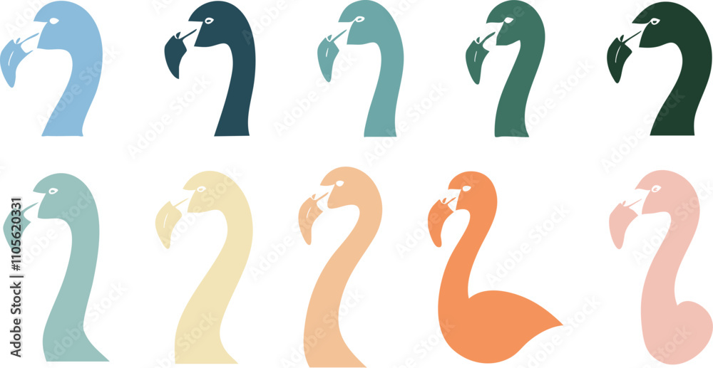 Beautiful Flamingo Design for Exotic Animal Art Beautiful Flamingo Design for Exotic Animal Art