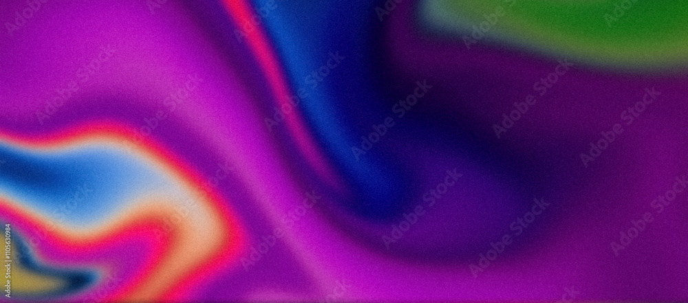 Obraz premium Chromatic gradient texture wallpaper design background Abstract holographic iridescent effect grainy gradient with wrinkled colors, unique wallpaper. Backdrop for web, notepad cover.