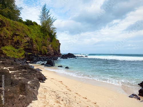 Romantische Bucht auf Mauritius