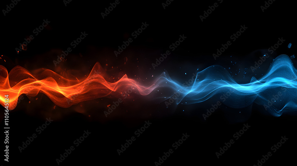 Fluctuating Feelings: Representing Mood Swings Through A Captivating Glowing Wave Fluctuating Feelings: Representing Mood Swings Through A Captivating Glowing Wave