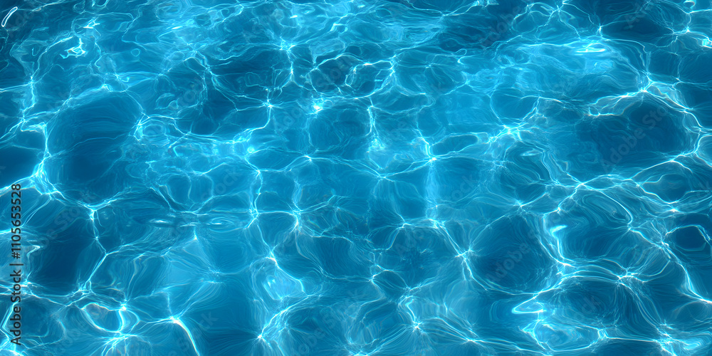 Abstract Blue Water Surface Texture Background Abstract Blue Water Surface Texture Background