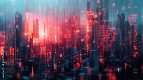 Wallpaper Mural international communication , word, city, fiber network, wifi, digital, network  Torontodigital.ca