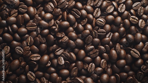 many_coffee_beans_top_view_isolated_on_white_or_transparent