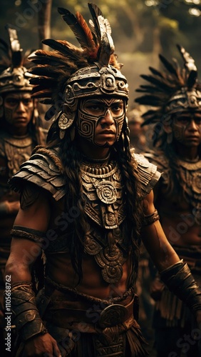 Majestic Aztec Warriors