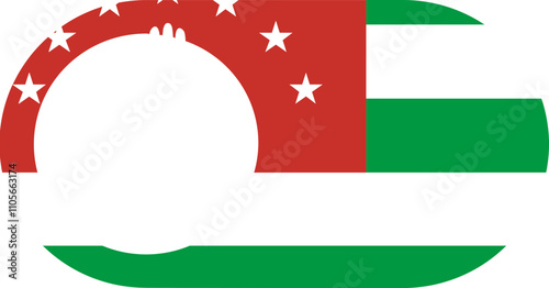Switch Off Icon of Abkhazia Flag
