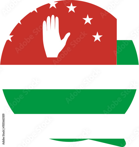 Abkhazia Falg on Chat Icon