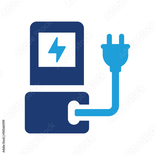 Charging station icon