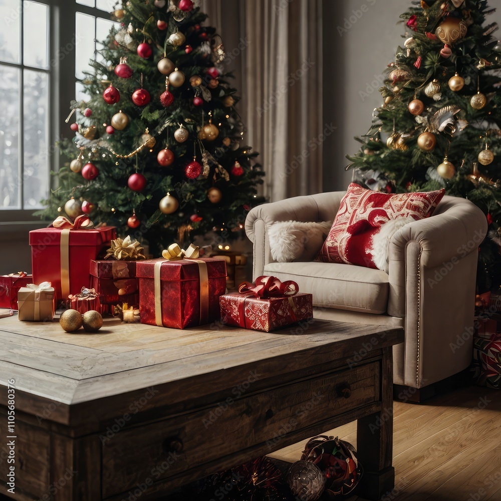 Christmas night in the city