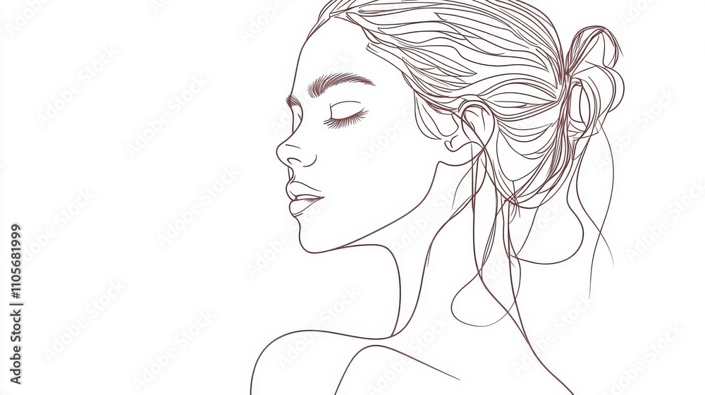 Elegant Silhouette: The Beauty of Simplicity Elegant Silhouette: The Beauty of Simplicity