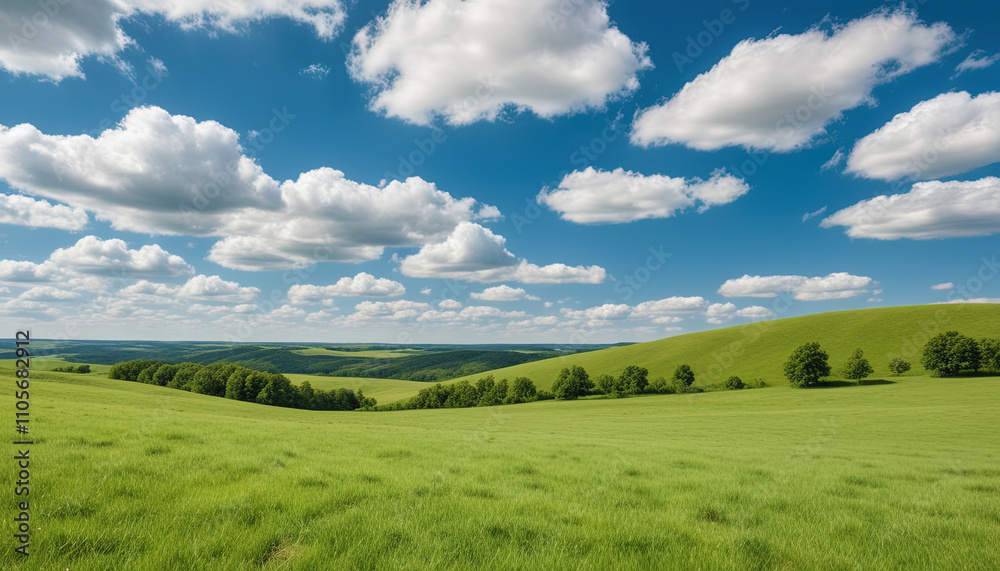 Scenic Forests And Fields In Rural Landscape Scenic Forests And Fields In Rural Landscape