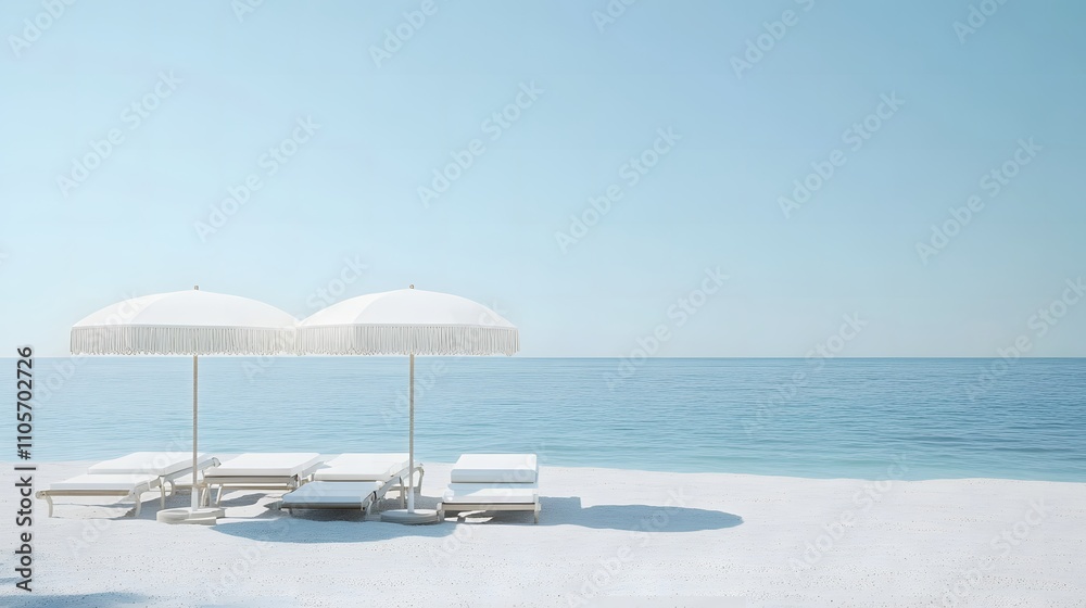 Fototapeta premium 地中海風の海辺の風景