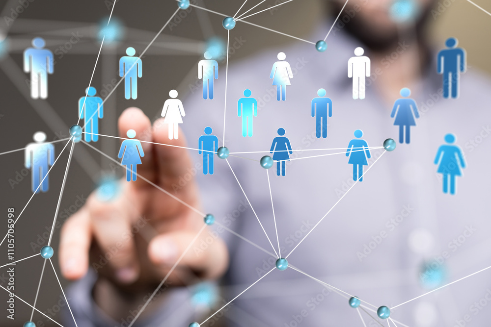 Global network. Blockchain. 3D illustration. Neural networks and artificial intelligence. Abstract Global network. Blockchain. 3D illustration. Neural networks and artificial intelligence. Abstract