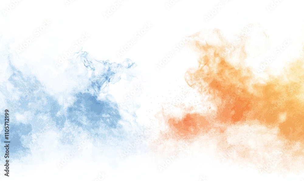 A lone streak of vivid color on a pristine white backdrop. A lone streak of vivid color on a pristine white backdrop.
