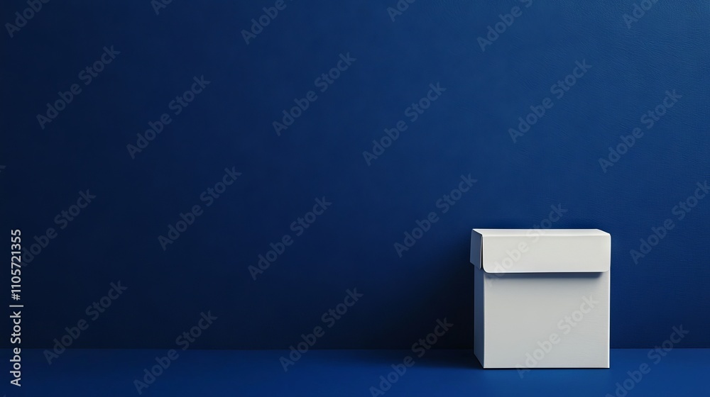 A person votes with the French flag displayed on the ballot box. Elections in France. A person votes with the French flag displayed on the ballot box. Elections in France.