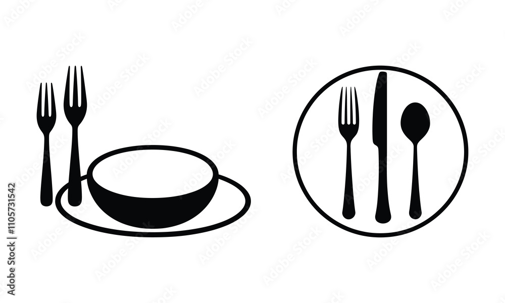 Plate,knife, fork and spoon icon vector isolated on white background. Plate,knife, fork and spoon icon vector isolated on white background.