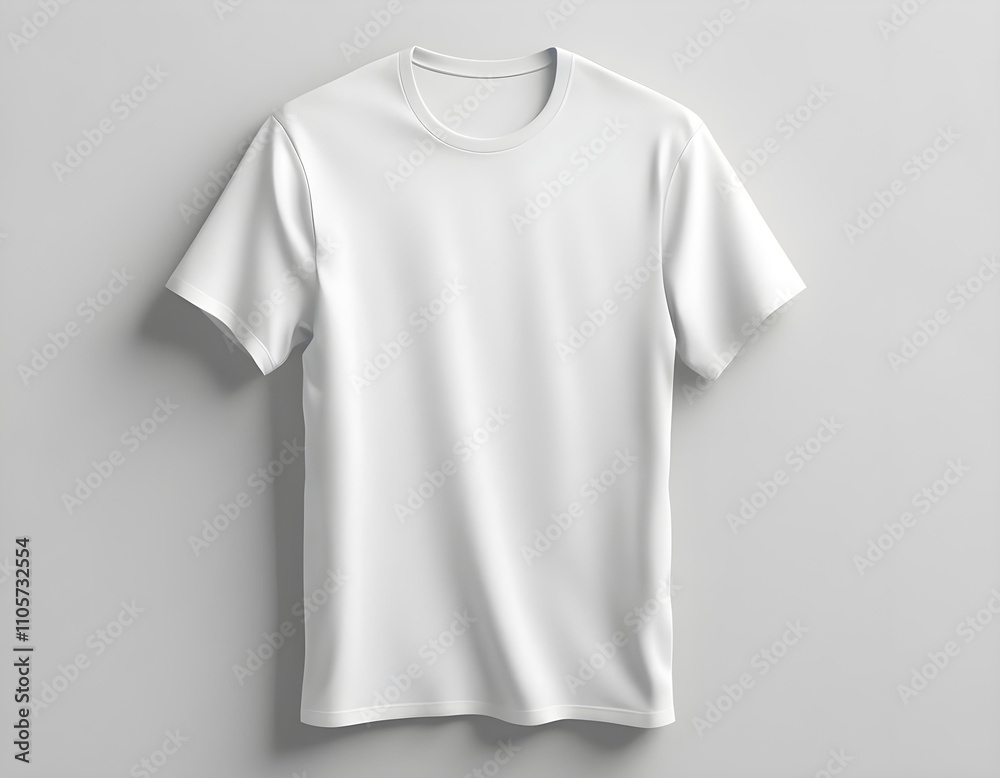 a white t shirt mockup with grey background a white t shirt mockup with grey background