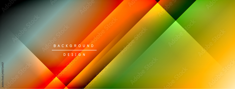 Colorful gradient with lines made of shadow and light. Creative background Colorful gradient with lines made of shadow and light. Creative background
