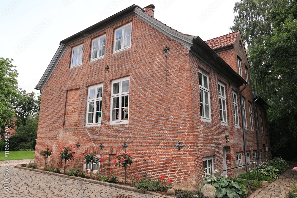 Blick in die Altstadt von Barmstedt in Schleswig-Holstein
Blick in die Altstadt von Barmstedt in Schleswig-Holstein