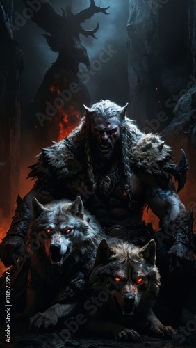 Angry Berserker Viking Mythology Fantasy
Art