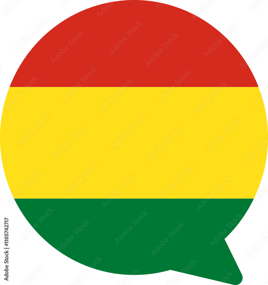 Bolivia Falg on Chat Icon Bolivia Falg on Chat Icon