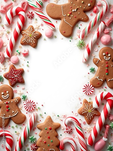christmas gingerbread cookies and gingerbread