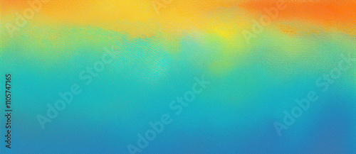 colorful vibrant aged horizontal background with medium turquoise, pastel orange and royal blue color photo