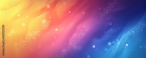 Gradient Hues with Soft Bokeh, Generative AI