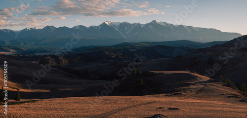 Sunset Over Serene Mountain...
