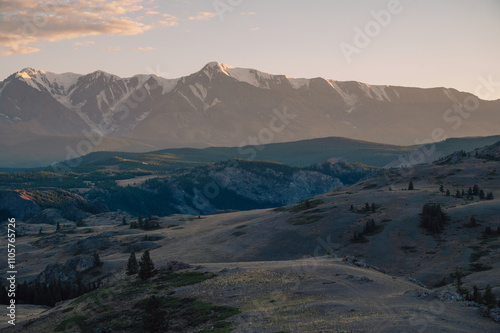 Sunset Over Serene Mountain...