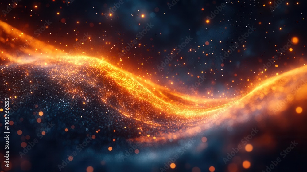 Cosmic plasma trails with glowing cyan and orange streaks, swirling particles, and dynamic lighting Cosmic plasma trails with glowing cyan and orange streaks, swirling particles, and dynamic lighting