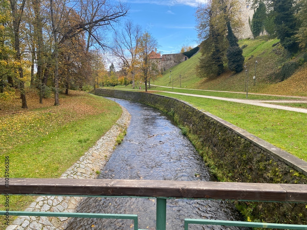 Fototapeta premium (Cesky Krumlov, Czech Republic)