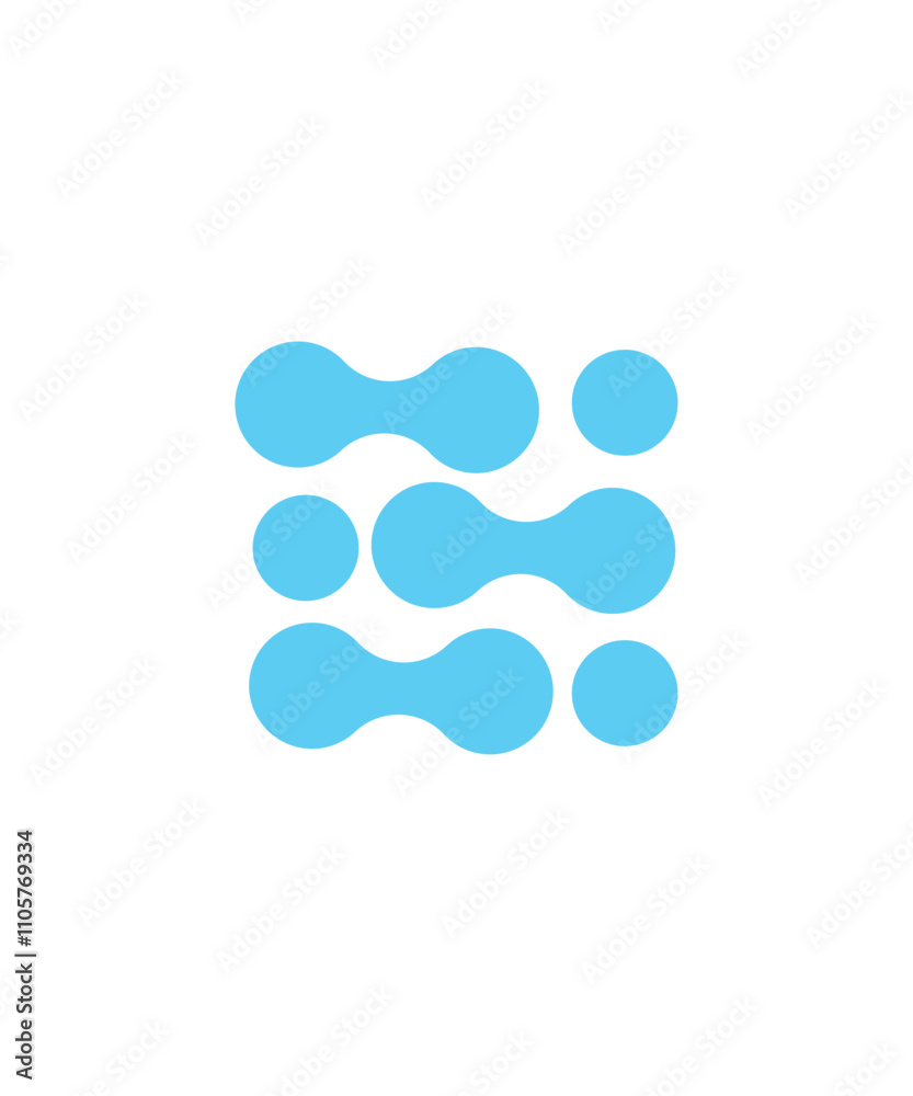 Molecule technology logo, Blue tech logo, Connection technology logo vector illustration Molecule technology logo, Blue tech logo, Connection technology logo vector illustration