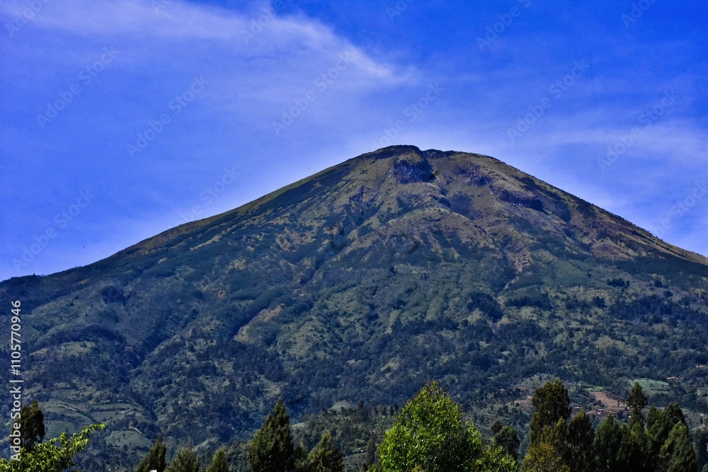 the beauty of the natural scenery of the hilly area at the foot of Mount Sindoro, Candiroto, Temanggung, Indonesia the beauty of the natural scenery of the hilly area at the foot of Mount Sindoro, Candiroto, Temanggung, Indonesia