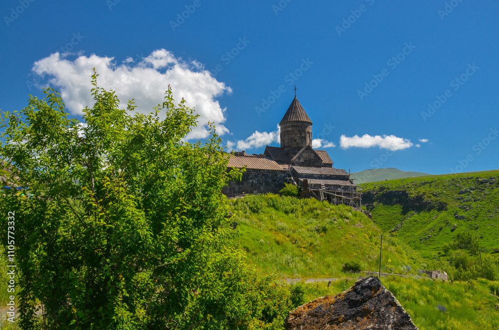 Astvatsynkal Monastery near Yernjatap village in Aragatsotn province, Armenia Astvatsynkal Monastery near Yernjatap village in Aragatsotn province, Armenia