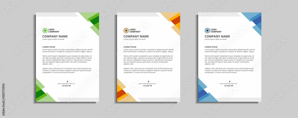 modern corporate letterhead template design modern corporate letterhead template design