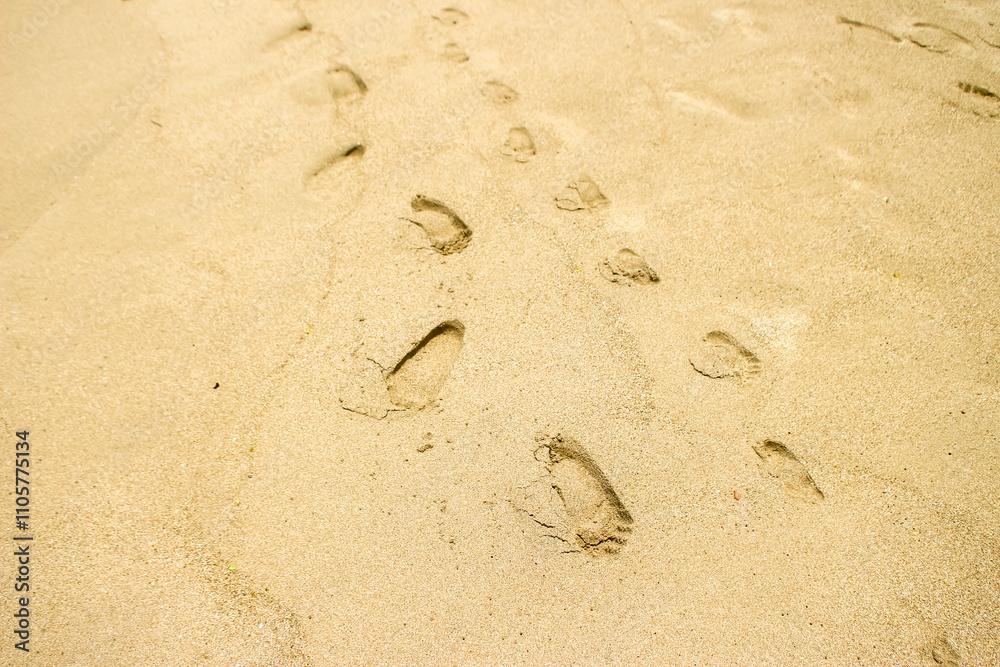 white beach sand texture background, footprints in the sand white beach sand texture background, footprints in the sand