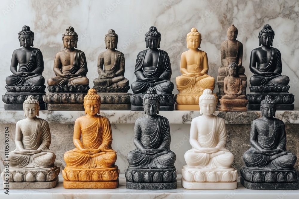 A set of various Buddha minimal icons in full detail, isolated on a transparent background The collection includes a variety of minimalist Buddhist temples and stupas, each designed with clean A set of various Buddha minimal icons in full detail, isolated on a transparent background The collection includes a variety of minimalist Buddhist temples and stupas, each designed with clean