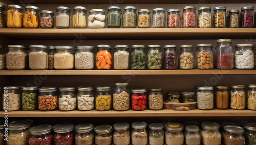 Wallpaper Mural Well-Stocked Pantry Torontodigital.ca