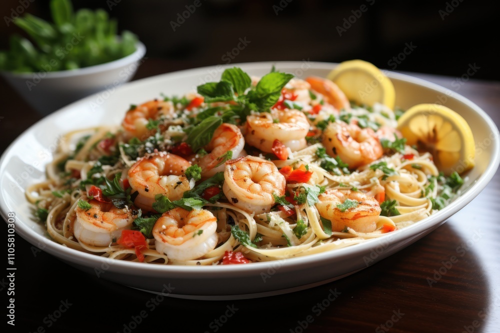 Delicious Shrimp Scampi Pasta with Lemon, Basil, and Garlic Delicious Shrimp Scampi Pasta with Lemon, Basil, and Garlic