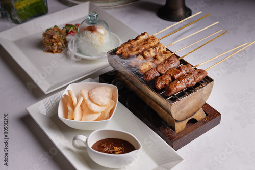 Chicken sate Beef Sate