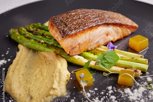 Medium-Seared Tasmanian Salmon