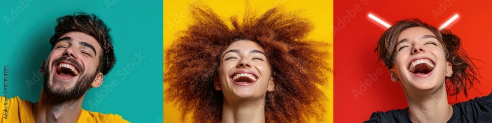 Close-up of dancers' faces, smiles glowing under colorful neon lights, capturing the energy of the dance, Neon, Photography, Vibrant Close-up of dancers' faces, smiles glowing under colorful neon lights, capturing the energy of the dance, Neon, Photography, Vibrant