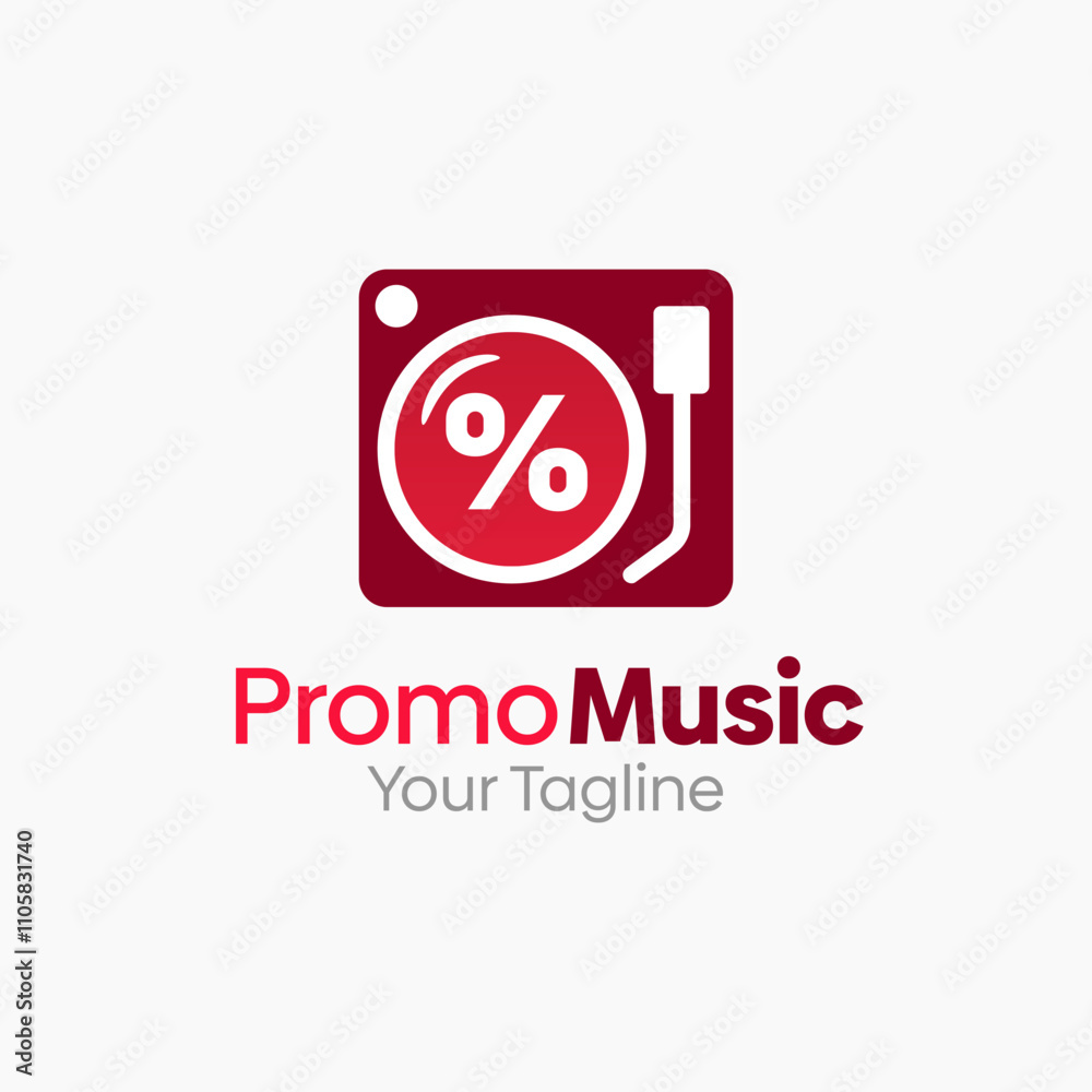 Promo Music Logo Design Template. Good for Business, Agency, Community and Organization. Promo Music Logo Design Template. Good for Business, Agency, Community and Organization.
