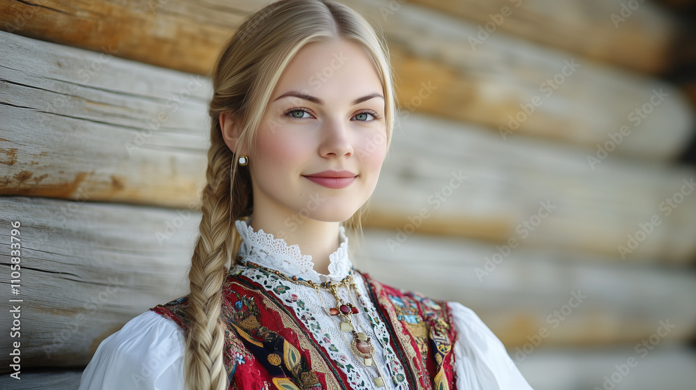 Kobieta o jasnych, prostych włosach, ubrana w tradycyjny strój, stanowi doskonałe połączenie klasycznego piękna i kulturowej autentyczności.
Kobieta o jasnych, prostych włosach, ubrana w tradycyjny strój, stanowi doskonałe połączenie klasycznego piękna i kulturowej autentyczności.